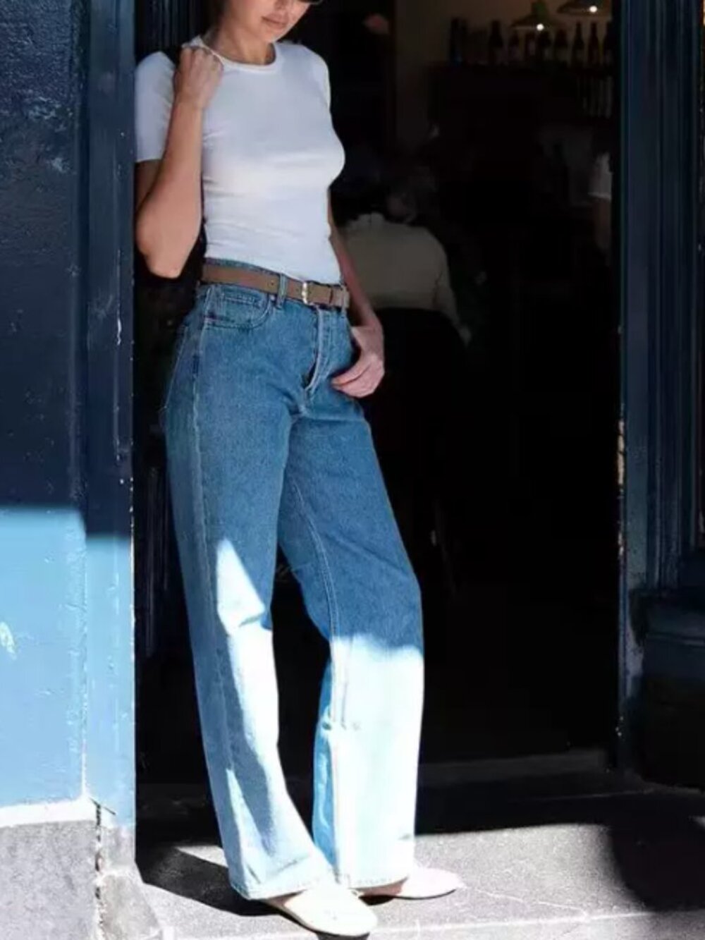 BEST NWT HENNE Valentina Jean 24/25/27 Indigo Wash